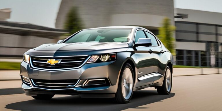 What is the price of chevrolet impala car from 2017 year?