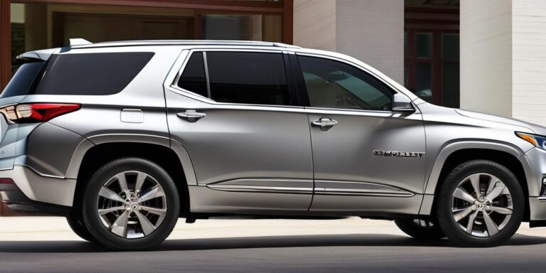 What is the price of chevrolet traverse car from 2019 year?