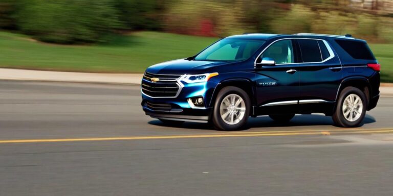 What is the price of chevrolet traverse car from 2020 year?