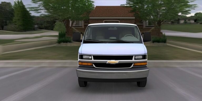 What is the price of chevrolet van car from 2006 year?