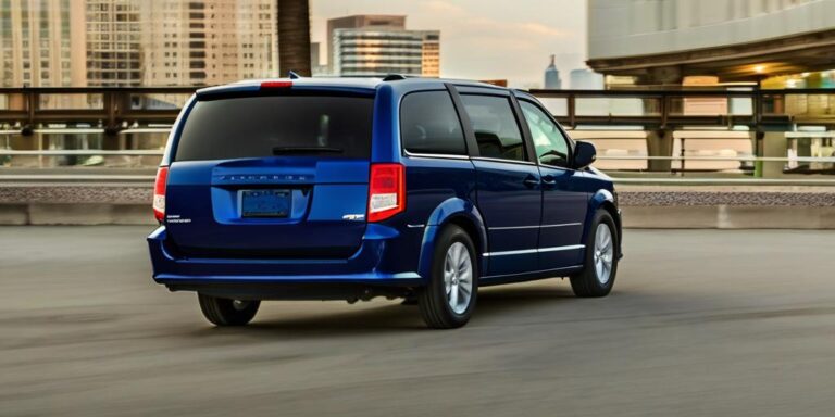 What is the price of dodge caravan car from 2017 year?