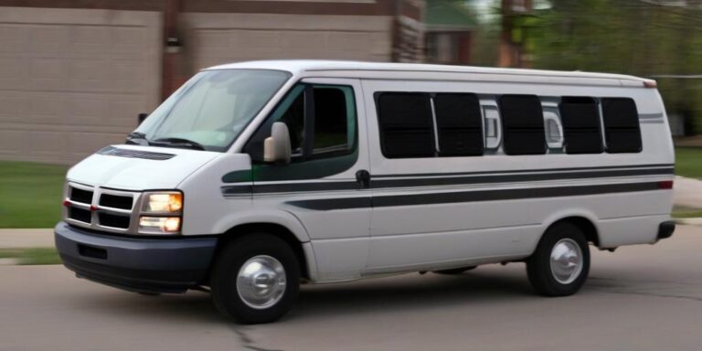 What is the price of dodge van car from 2014 year?