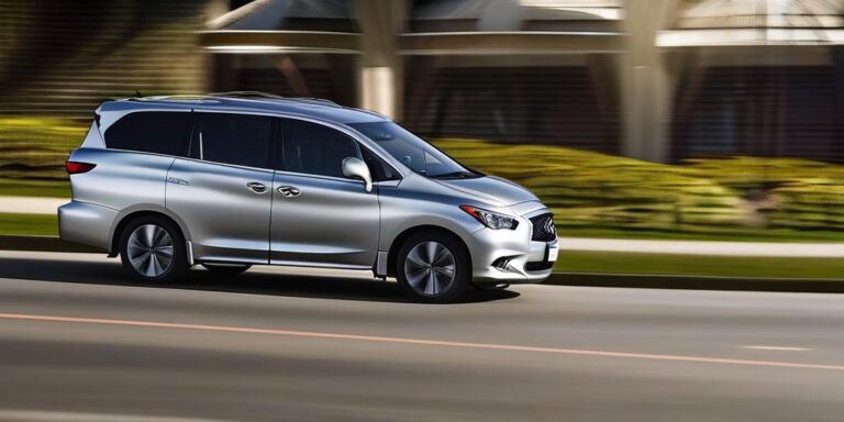 What is the price of infiniti mpv car from 2019 year?