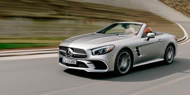 What is the price of mercedes-benz sl-class car from 2017 year?