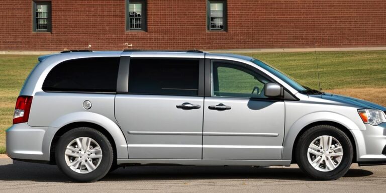 What is the price of dodge caravan car from 2014 year?