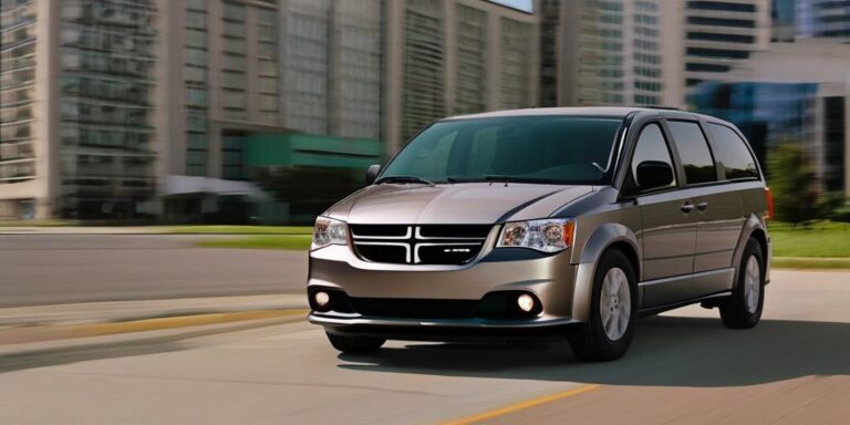 What is the price of dodge caravan car from 2018 year?