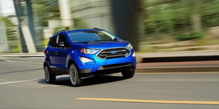 What is the price of ford ecosport car from 2019 year?