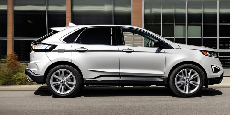 What is the price of ford edge car from 2016 year?