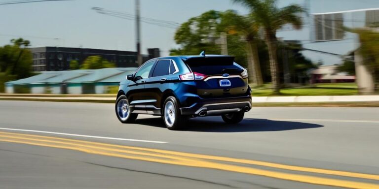 What is the price of ford edge car from 2017 year?