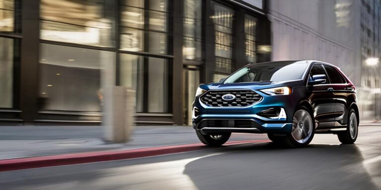 What is the price of ford edge car from 2019 year?