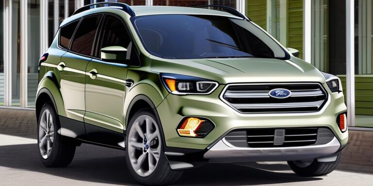 What is the price of ford escape car from 2018 year?