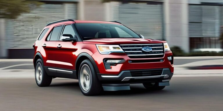 What is the price of ford explorer car from 2018 year?