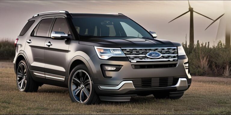 What is the price of ford explorer car from 2018 year?