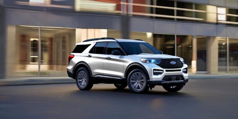 What is the price of ford explorer car from 2020 year?