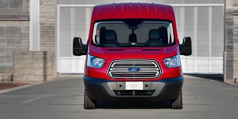 What is the price of ford transit car from 2017 year?