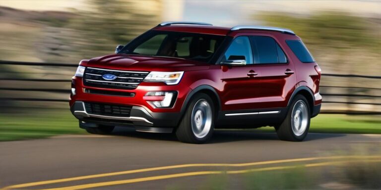 What is the price of ford explorer car from 2016 year?