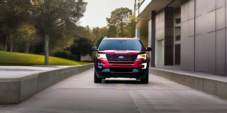 What is the price of ford explorer car from 2017 year?