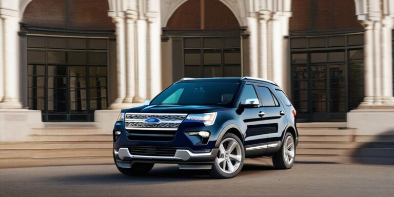 What is the price of ford explorer car from 2019 year?