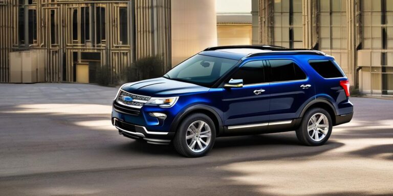 What is the price of ford explorer car from 2019 year?