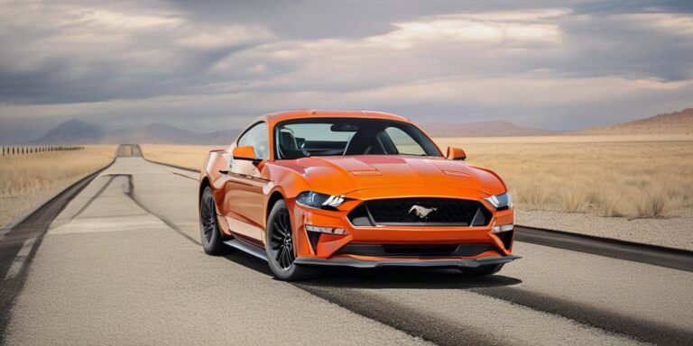 What is the price of ford mustang car from 2018 year?