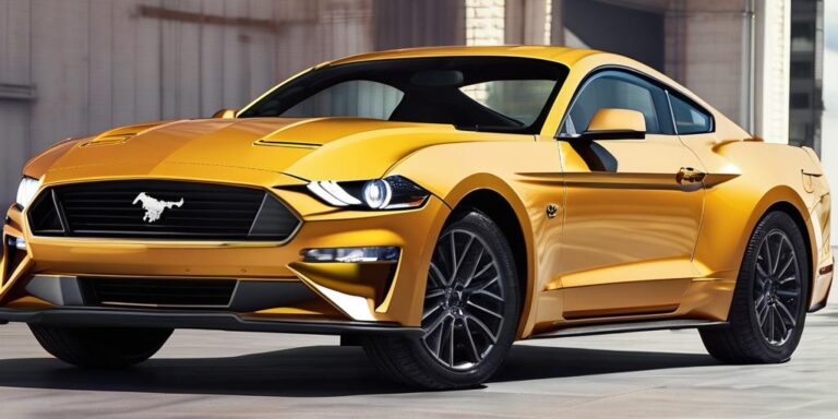What is the price of ford mustang car from 2019 year?