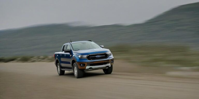 What is the price of ford ranger car from 2020 year?